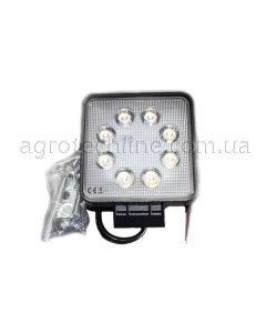 Фара квадратна LED 24w (вузький промінь)