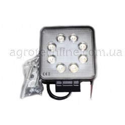 Фара квадратна LED 24w (вузький промінь)