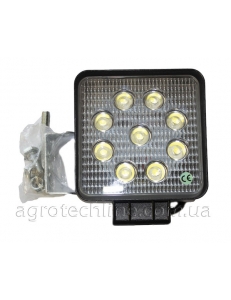 Фара квадратна LED 27w (широкий промінь)
