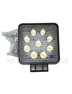 Фара квадратна LED 27w (вузький промінь)