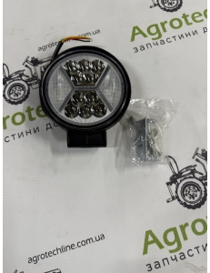 Фара кругла LED 48w (комбінована)